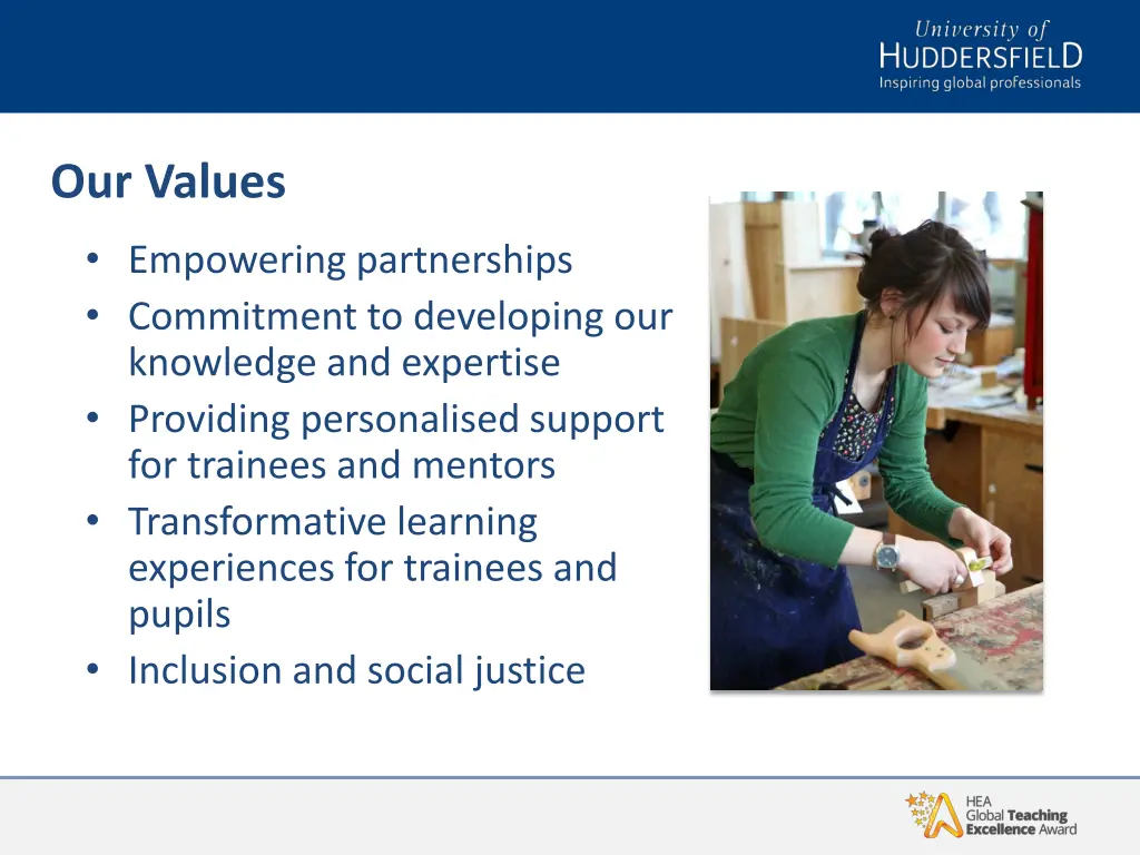our values