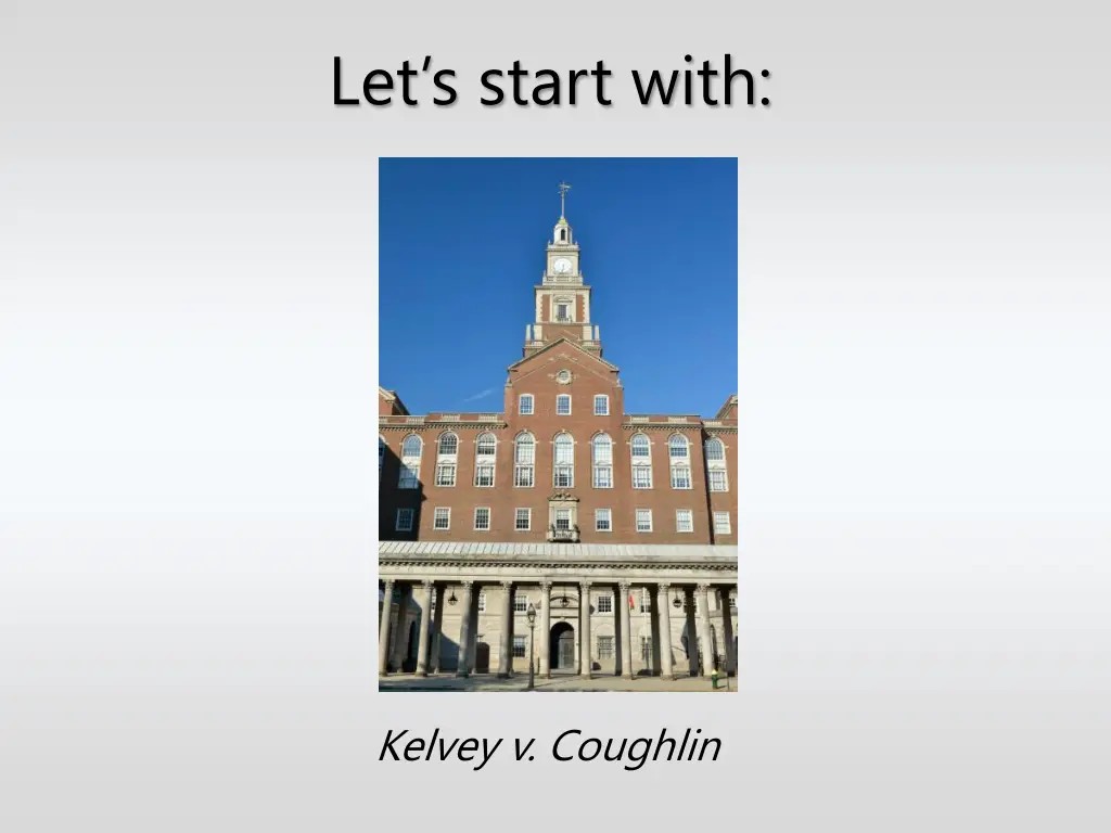 let s start with