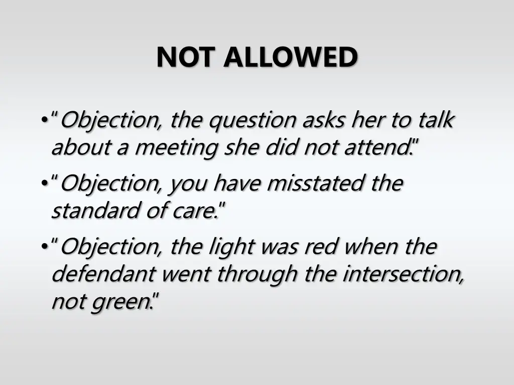 not allowed 1