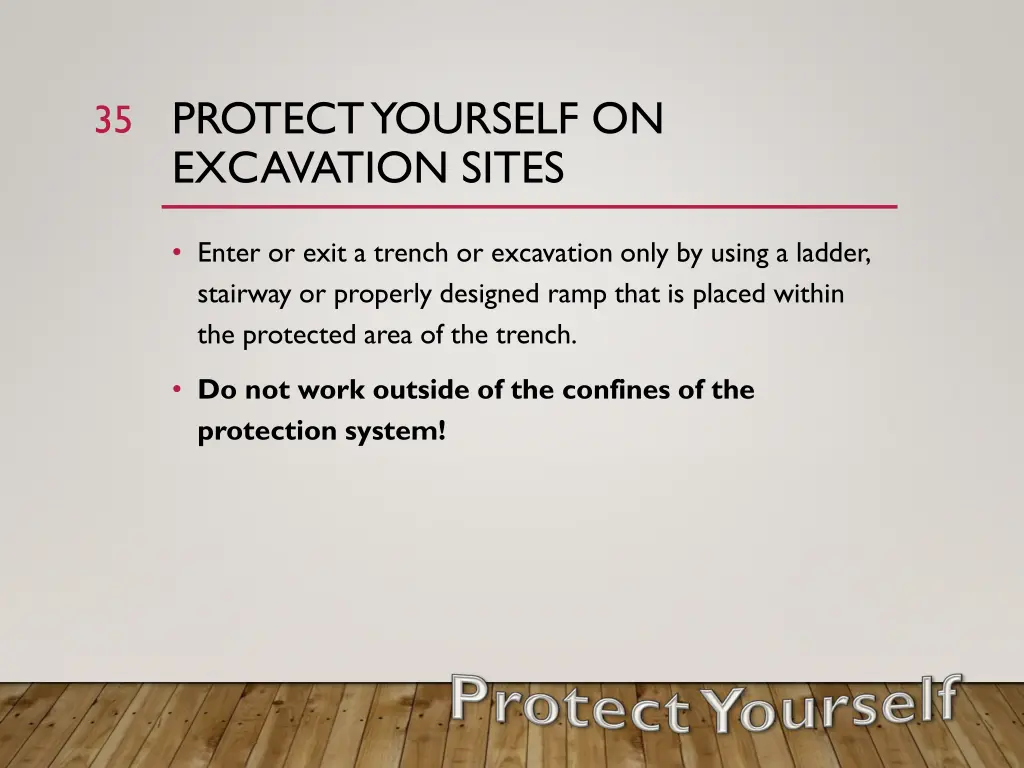 protect yourself on excavation sites 1