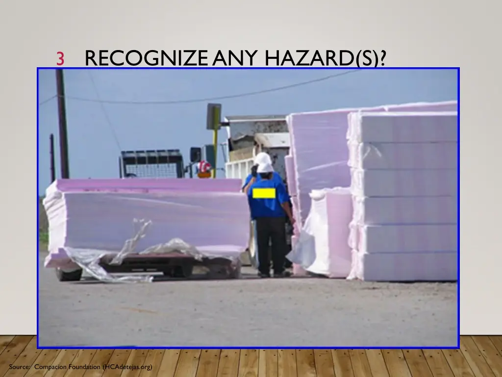 recognize any hazard s 1