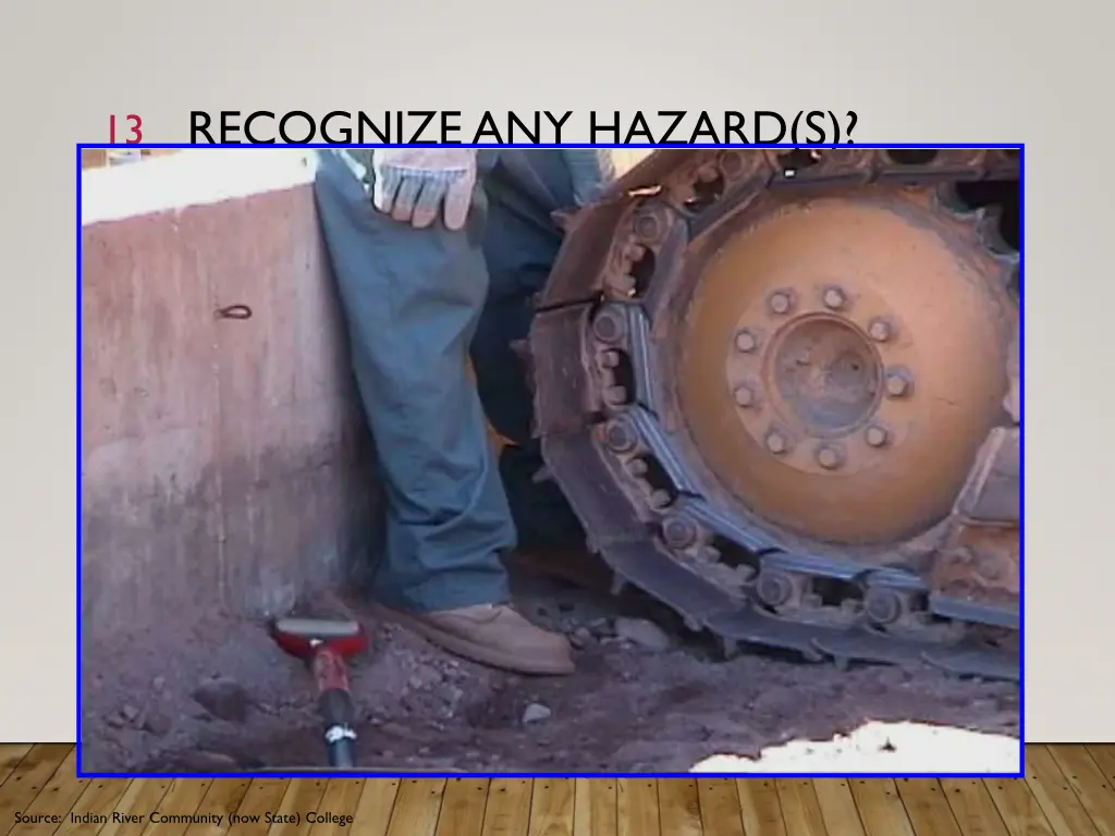 recognize any hazard s 6