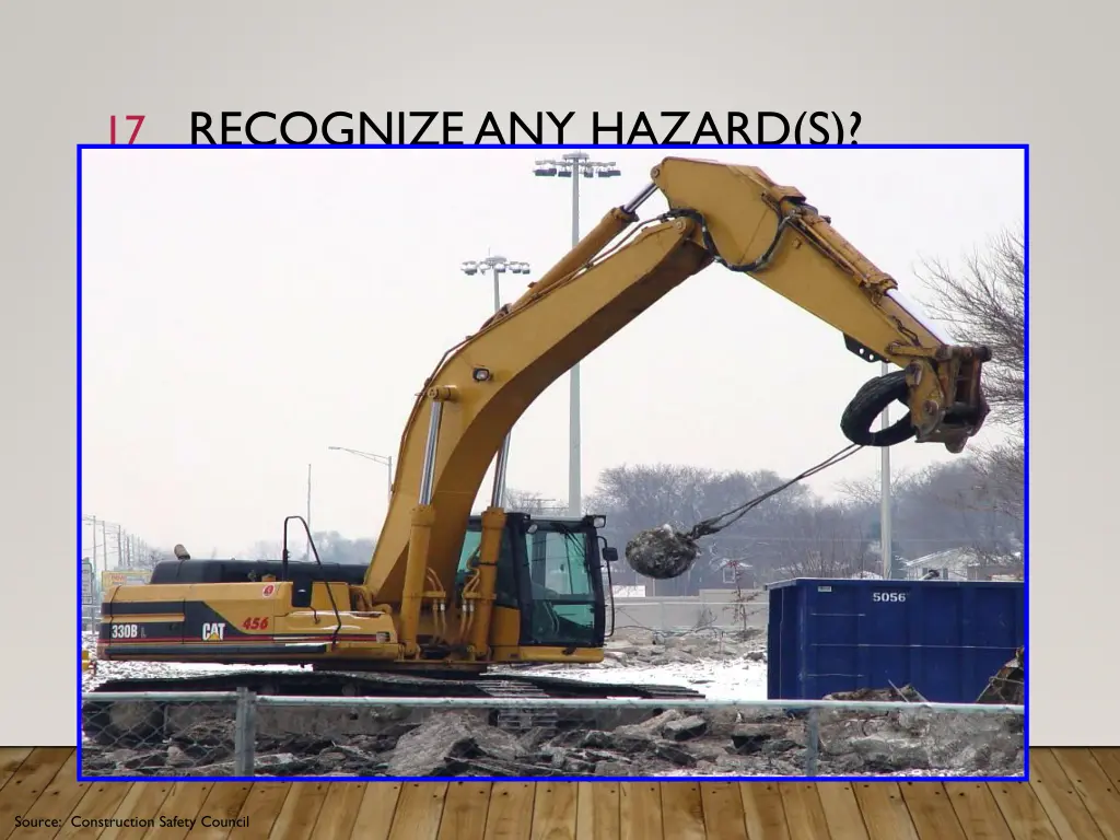 recognize any hazard s 7