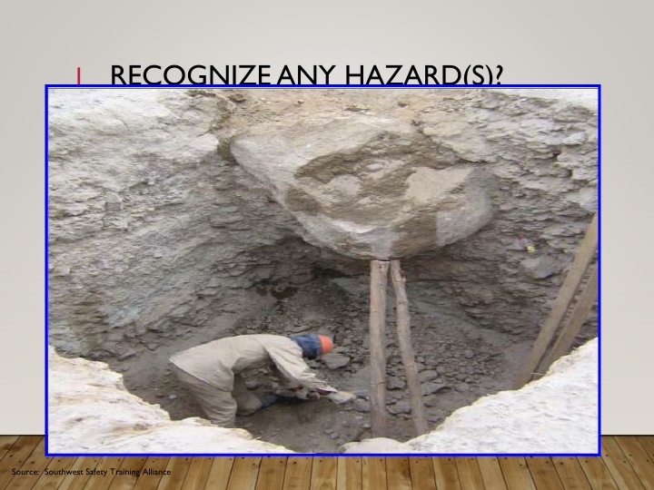 recognize any hazard s
