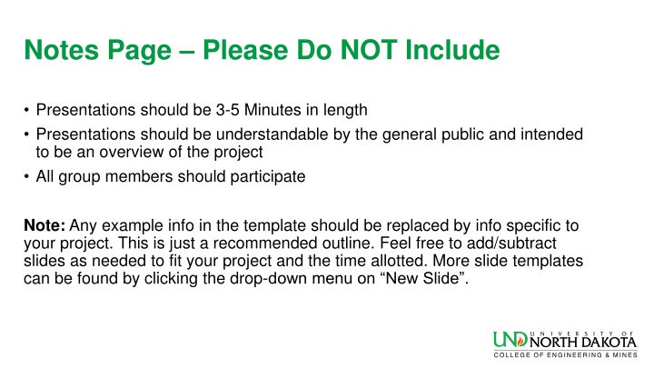 notes page please do not include