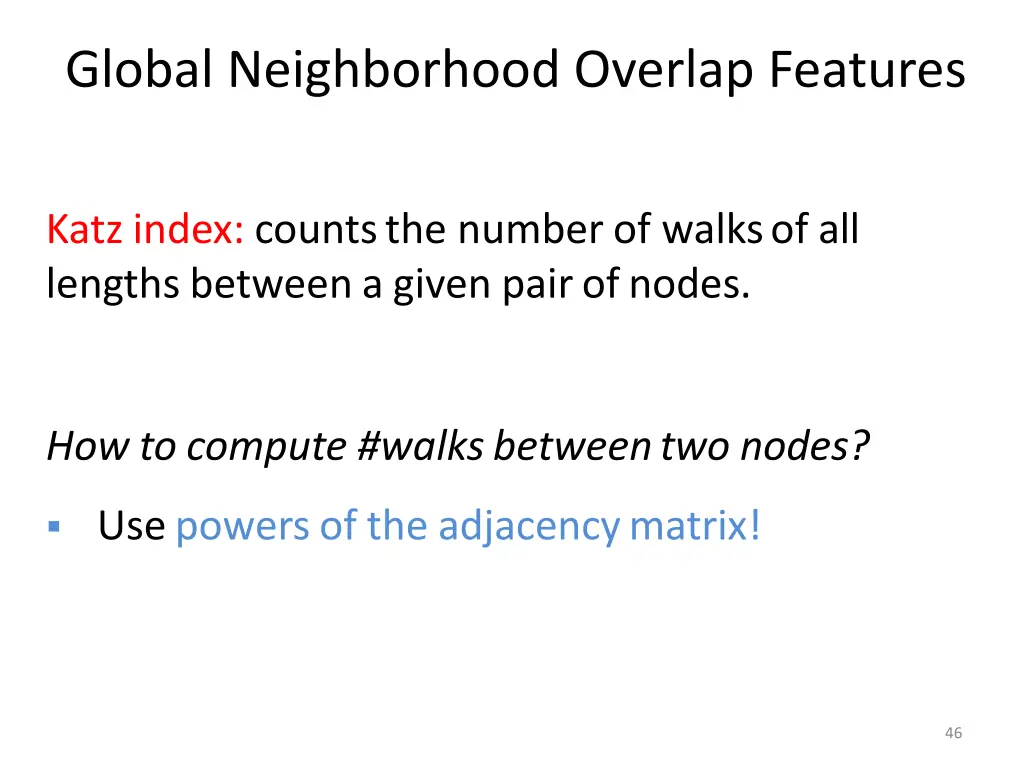 global neighborhood overlap features 1
