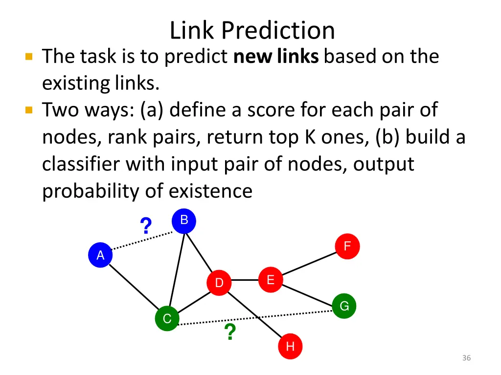 link prediction 1