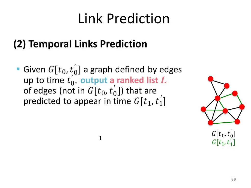 link prediction 4