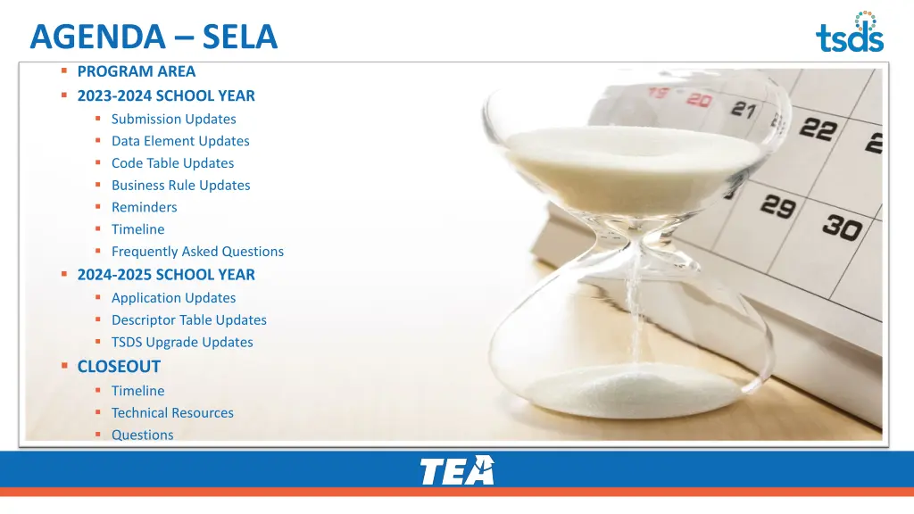 agenda sela program area 2023 2024 school year