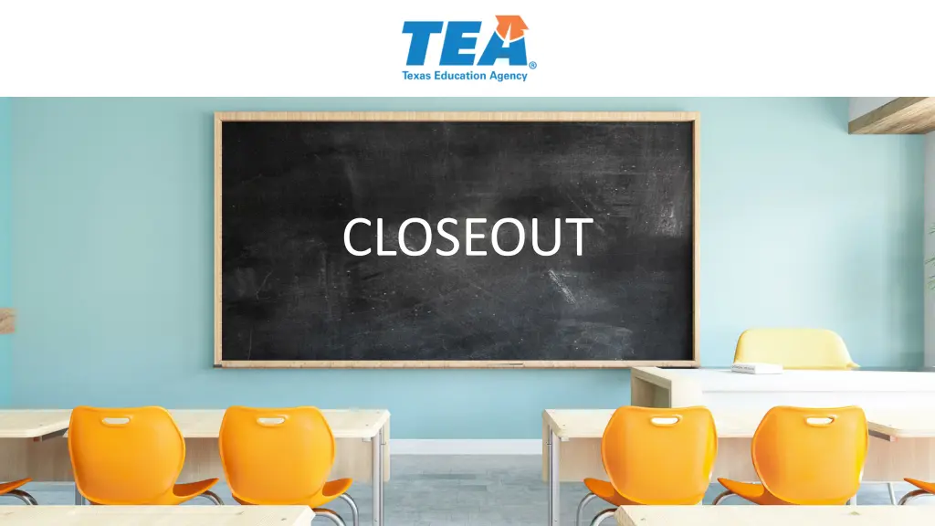 closeout