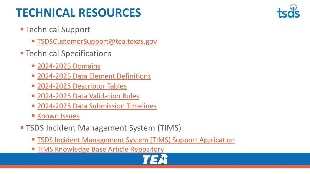 technical resources technical support