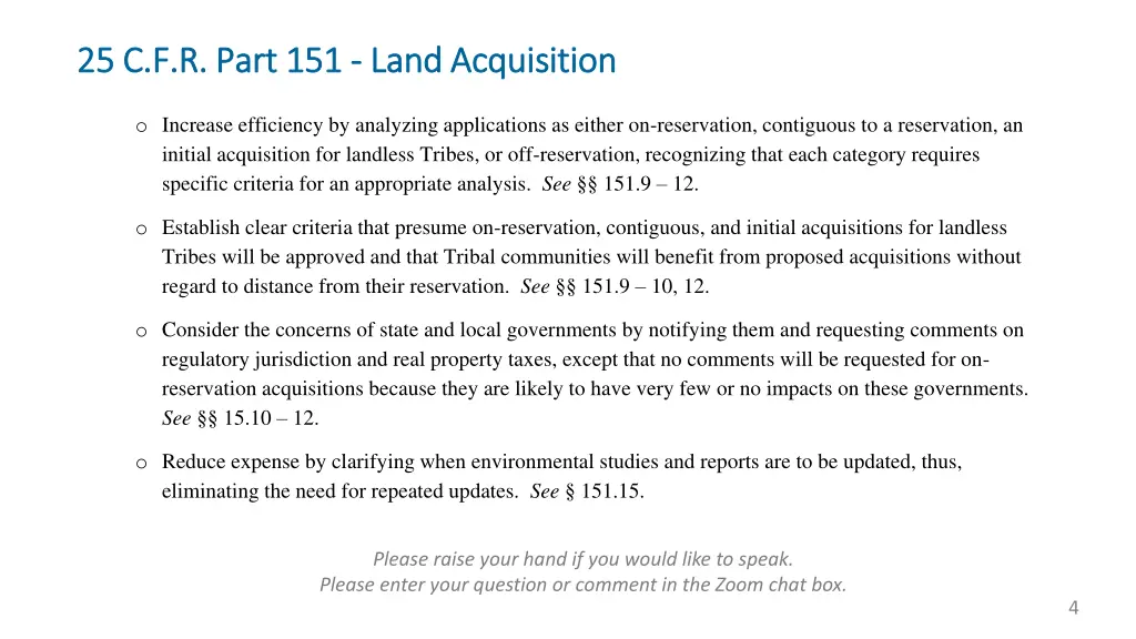 25 c f r part 151 25 c f r part 151 land 1