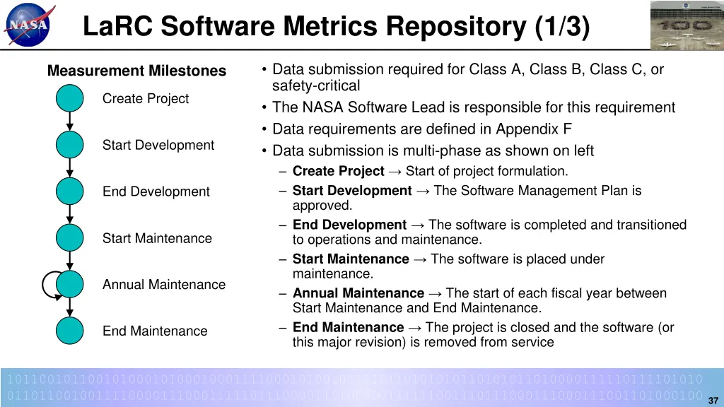larc software metrics repository 1 3