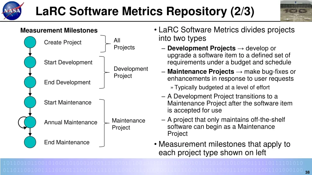 larc software metrics repository 2 3