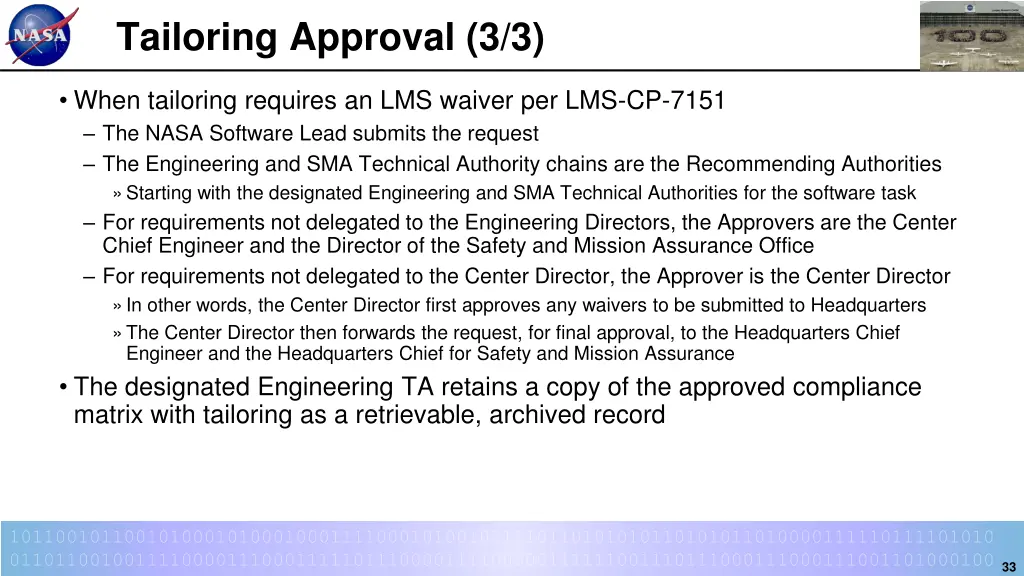 tailoring approval 3 3
