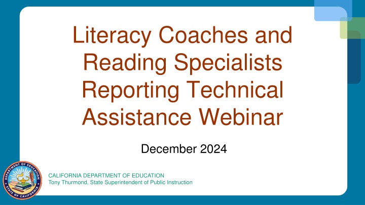 literacy coaches and reading specialists