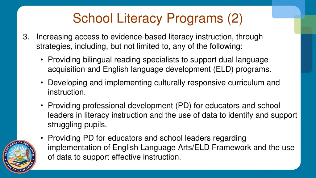 school literacy programs 2