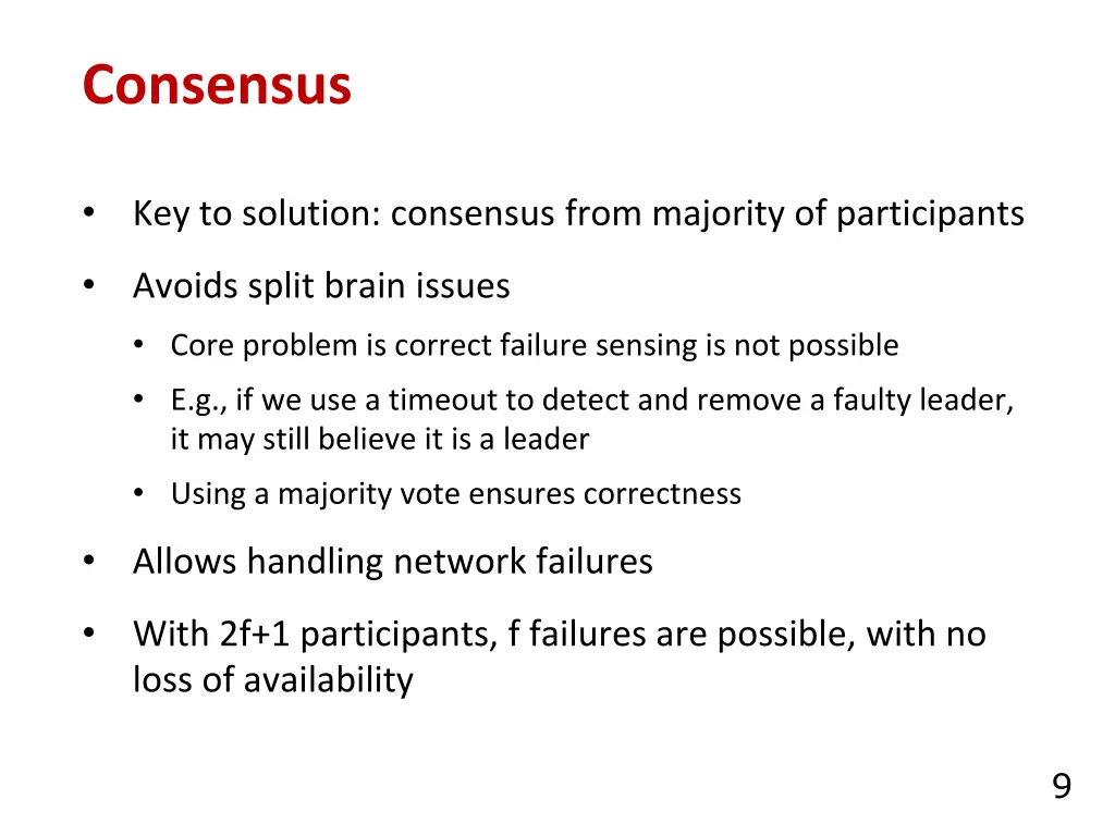 consensus 1