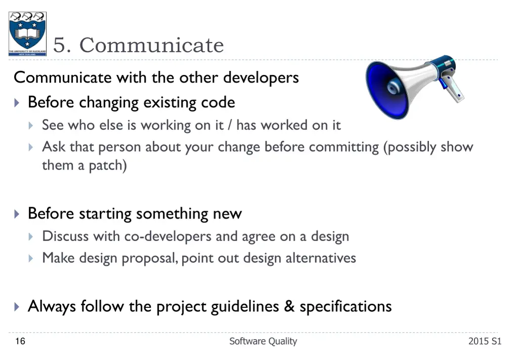 5 communicate