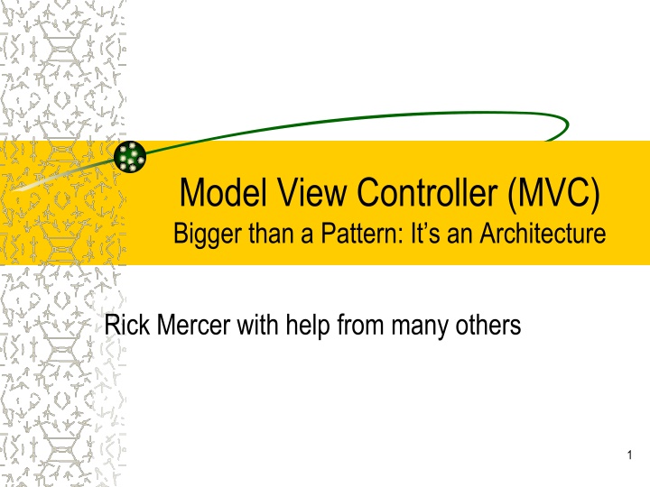 model view controller mvc bigger than a pattern
