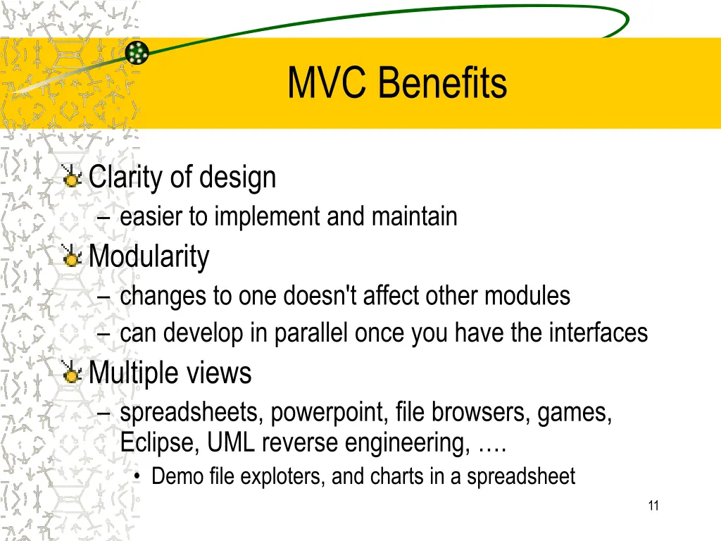 mvc benefits