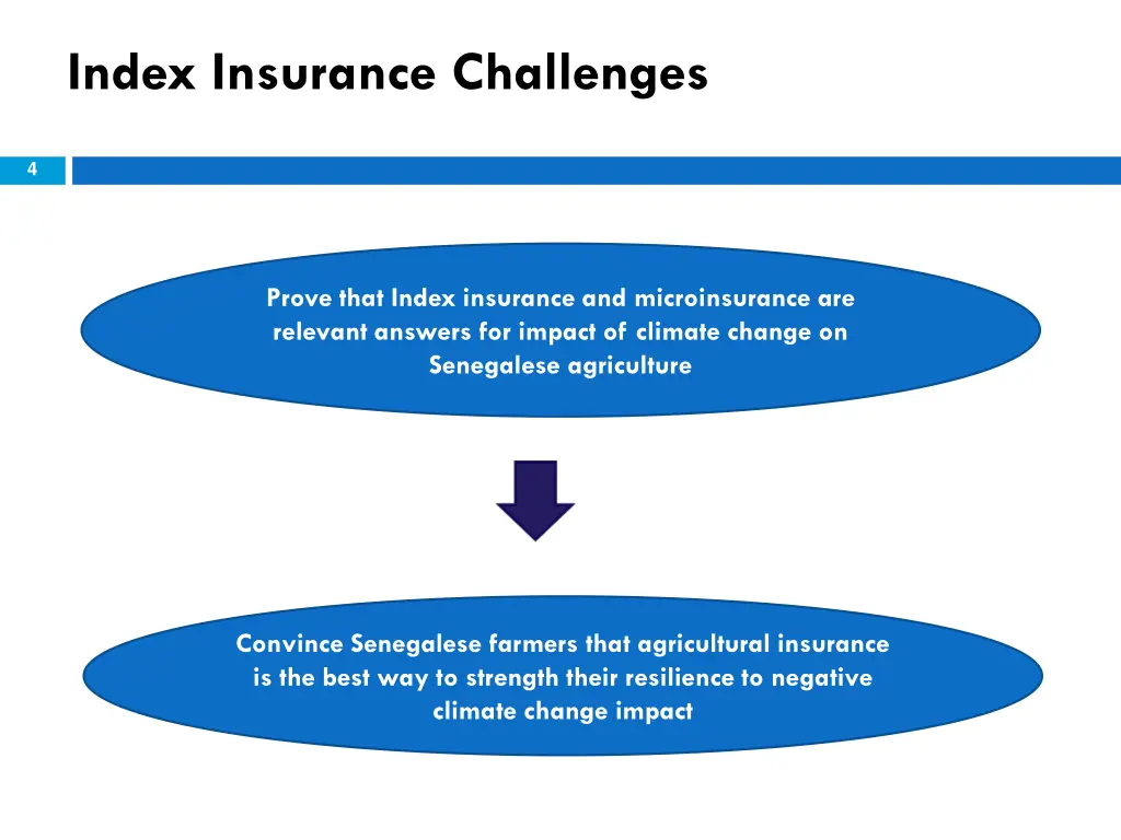 index insurance challenges