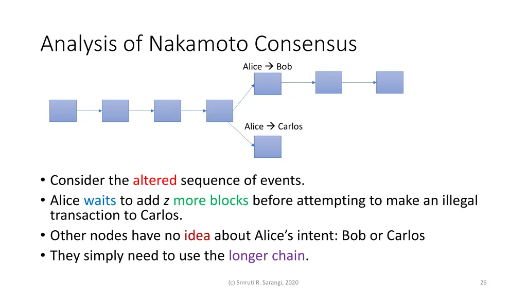 analysis of nakamoto consensus