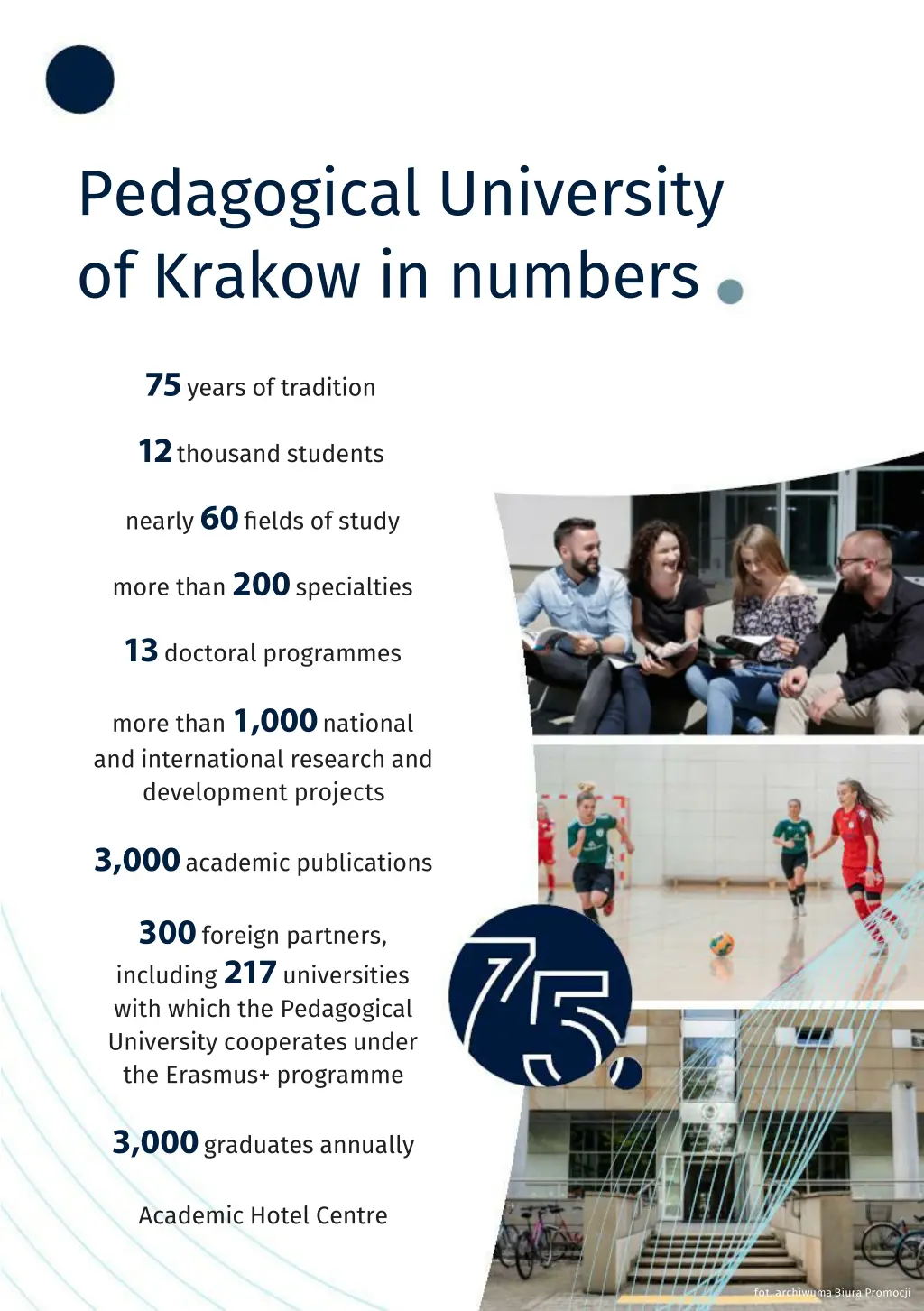 pedagogical university of krakow in numbers