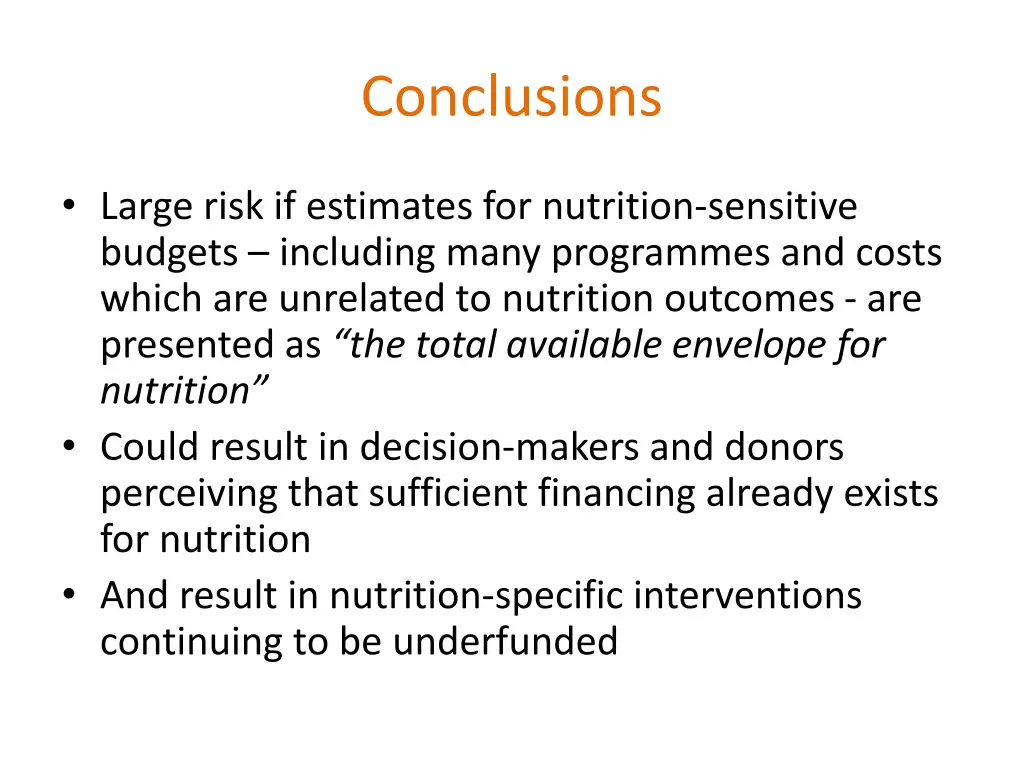 conclusions 6