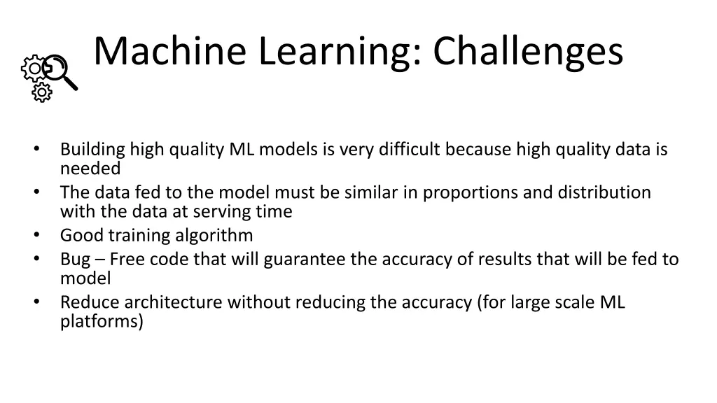 machine learning challenges