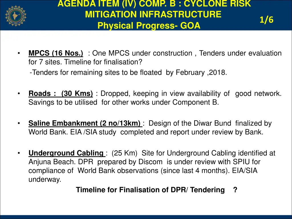 agenda item iv comp b cyclone risk mitigation