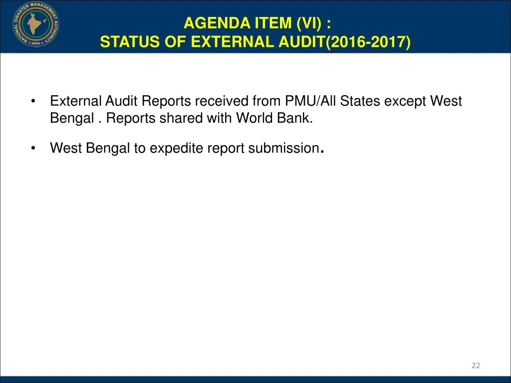 agenda item vi