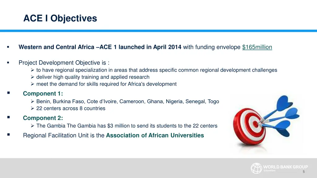 ace i objectives