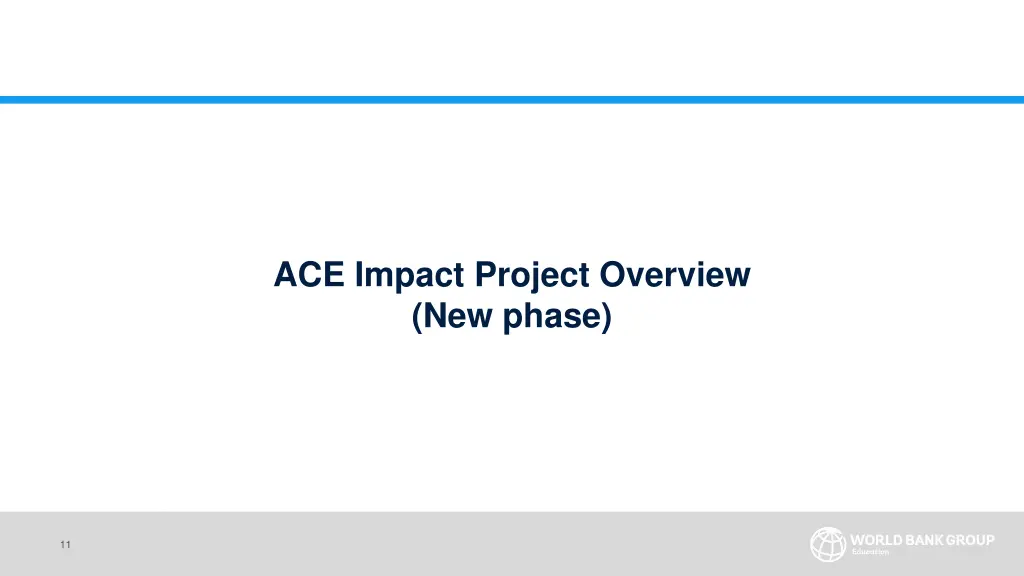 ace impact project overview new phase