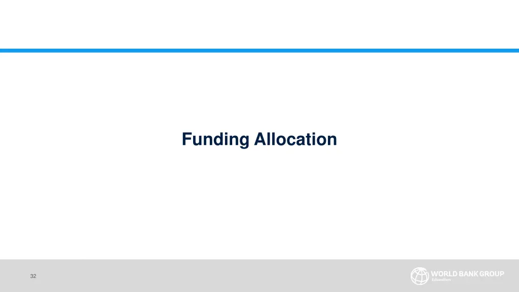 funding allocation