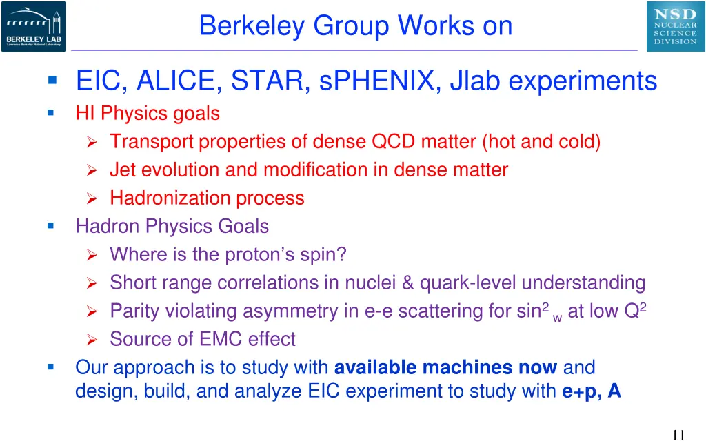 berkeley group works on