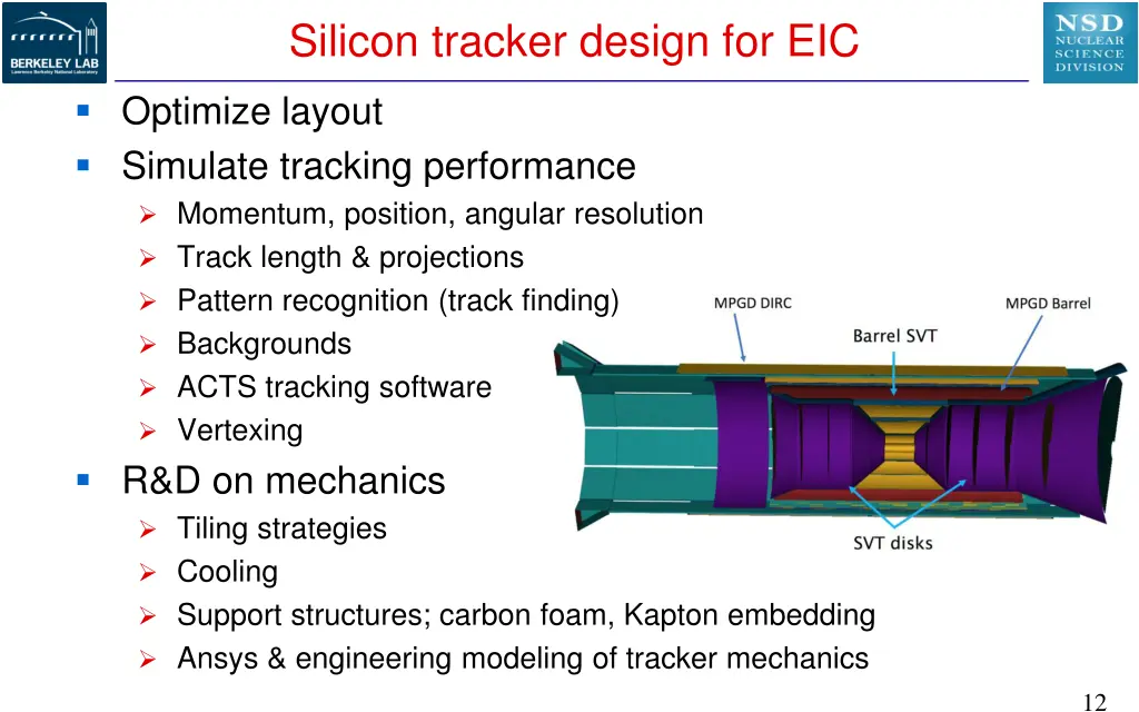 silicon tracker design for eic