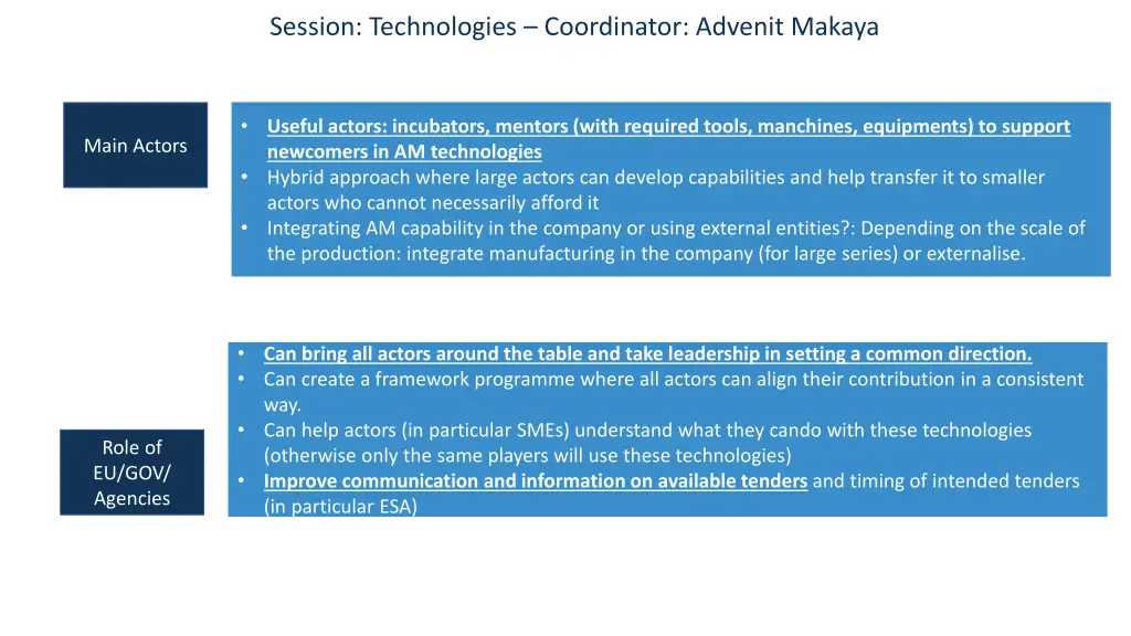 session technologies coordinator advenit makaya 1