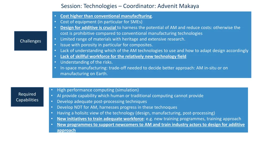 session technologies coordinator advenit makaya 2