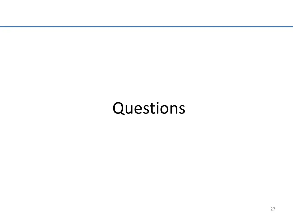 questions