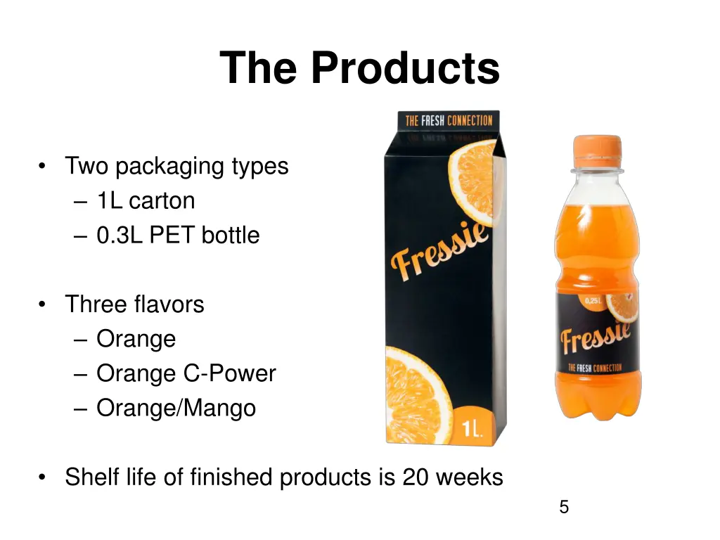 the products