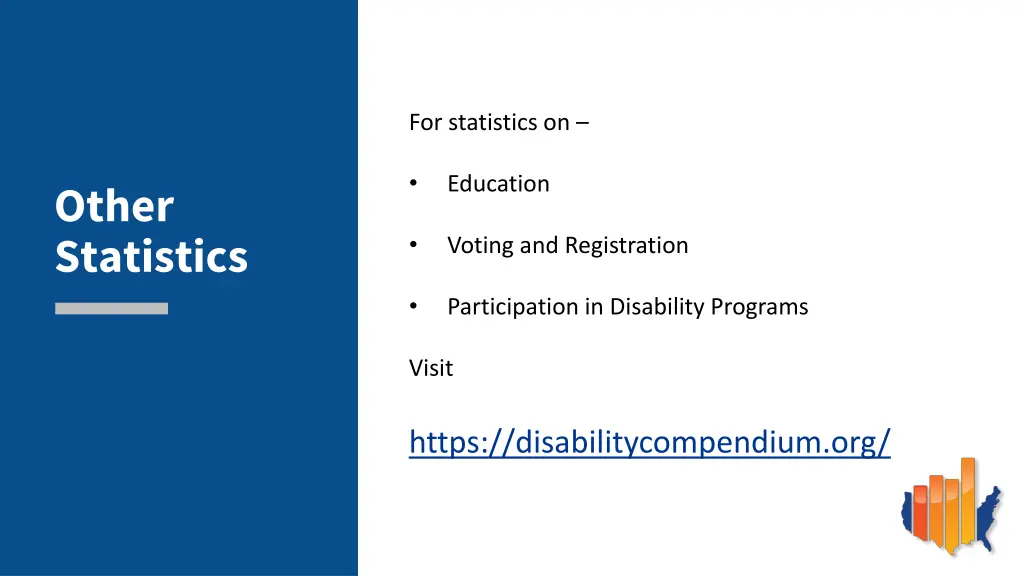 for statistics on