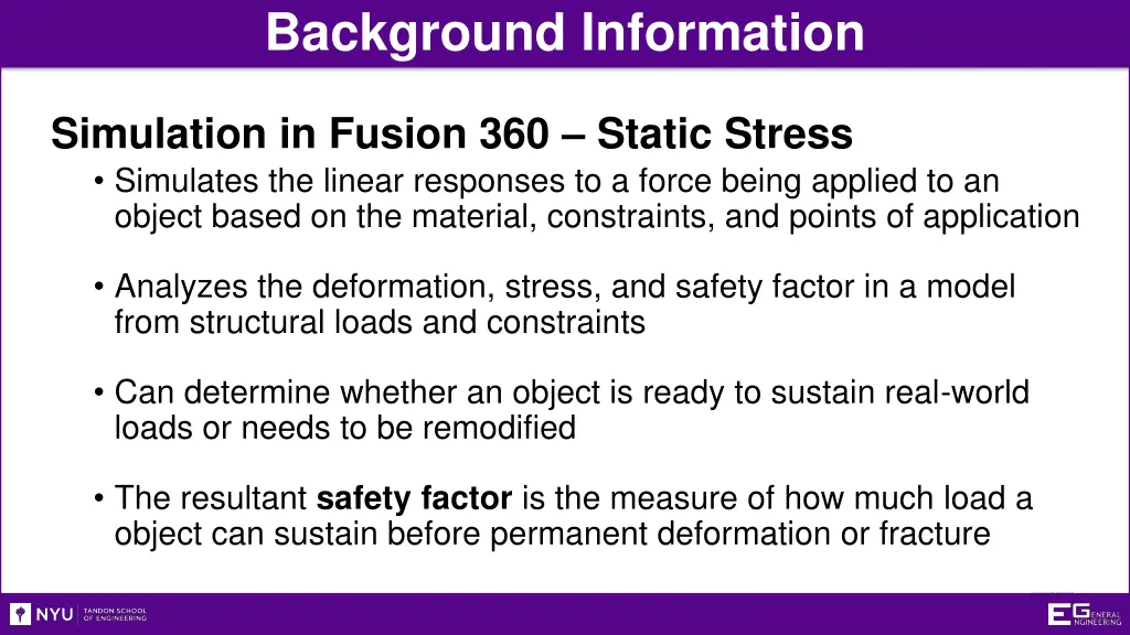 background information
