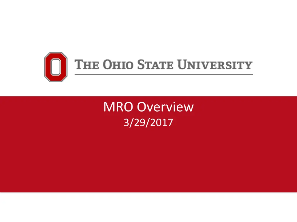 mro overview 3 29 2017