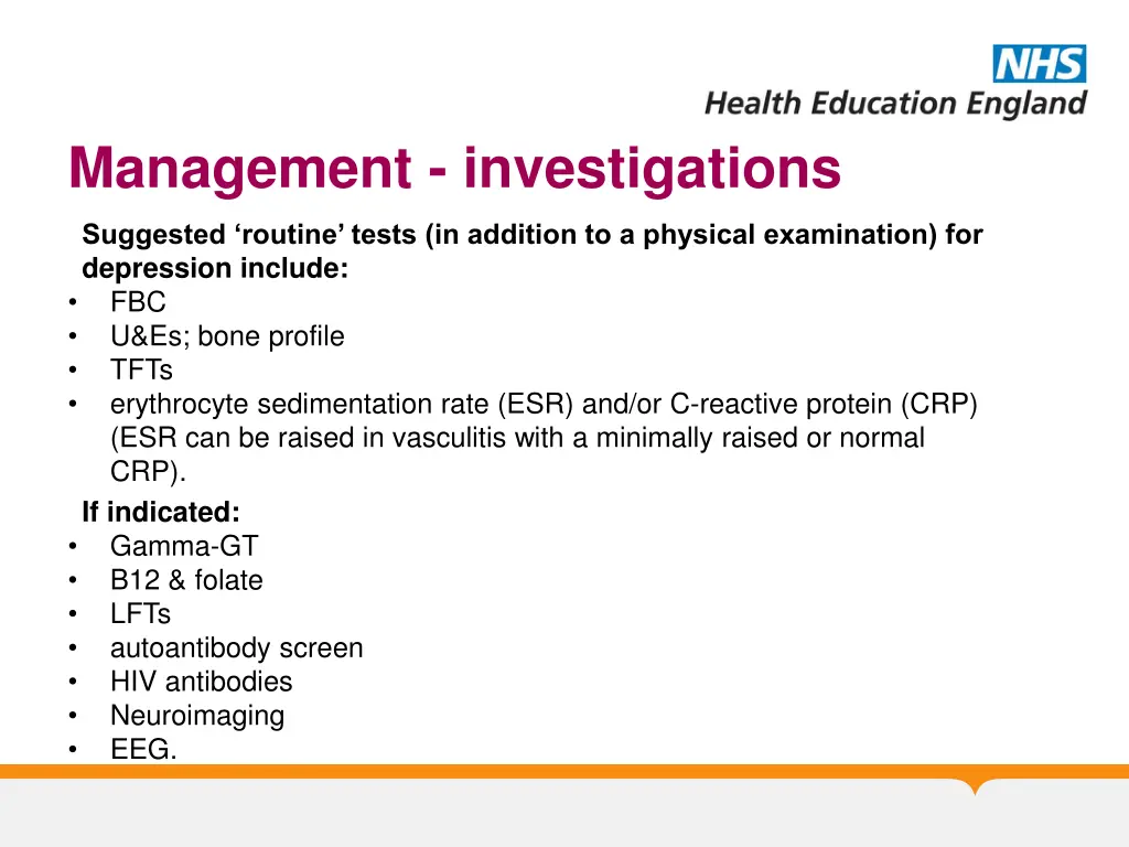 management investigations