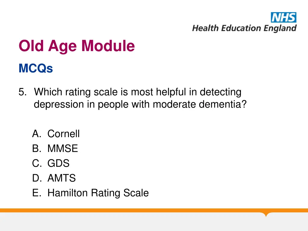 old age module 10