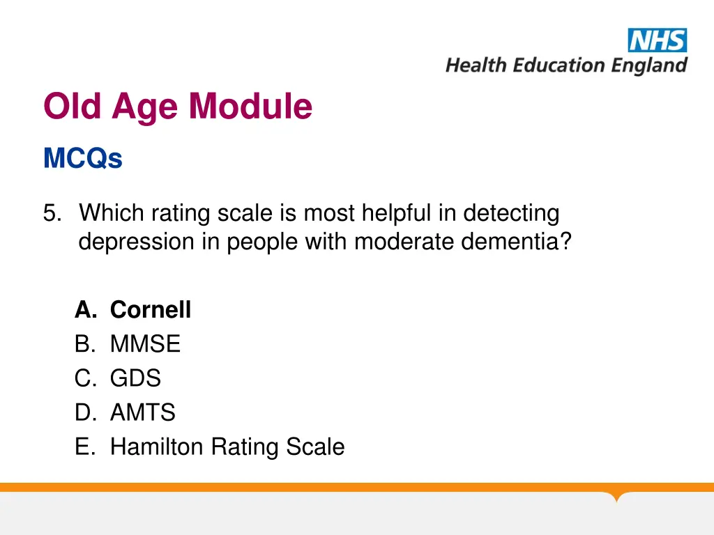 old age module 11