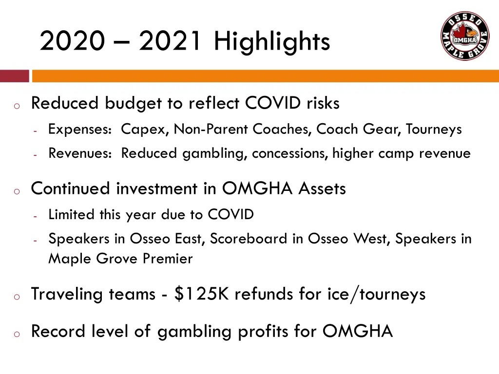 2020 2021 highlights