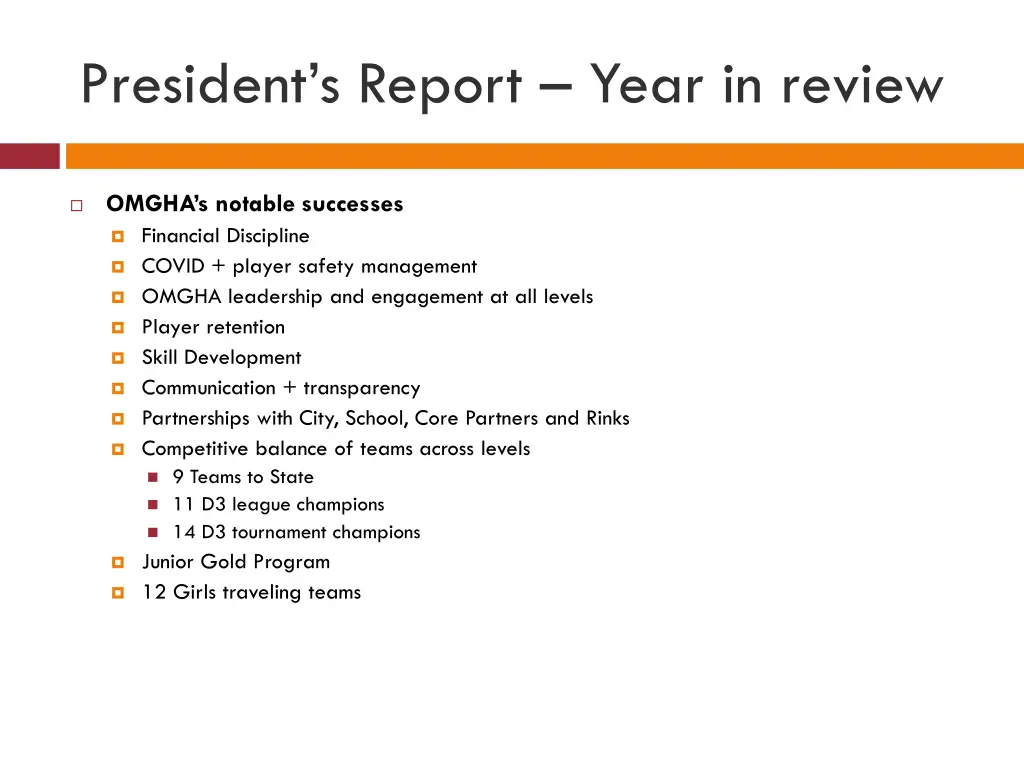 president s report year in review 3