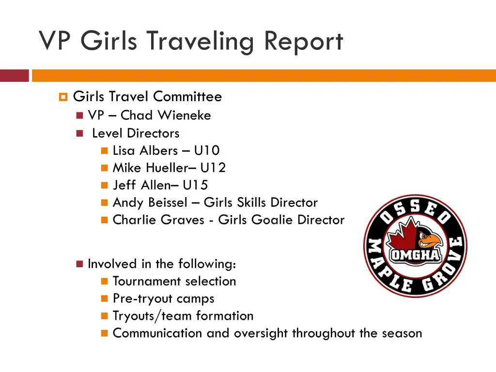 vp girls traveling report 1